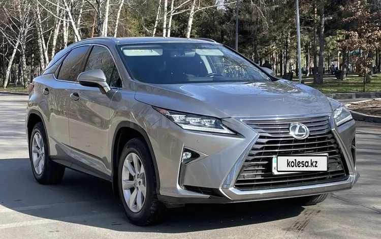 Lexus RX 200t 2017 года за 20 800 000 тг. в Алматы