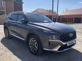 Hyundai Santa Fe 2021 года за 13 000 000 тг. в Атырау – фото 2