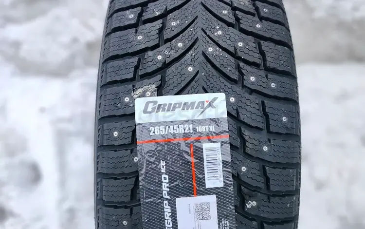 Новые зим шины Gripmax 265/45r21 шипүшін750 000 тг. в Астана