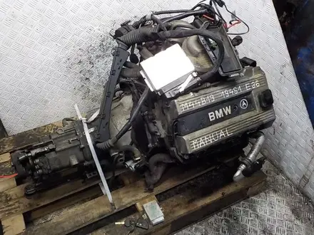 Двигатель на BMW e34 m44. БМВ Е34 М44 за 295 000 тг. в Алматы – фото 4