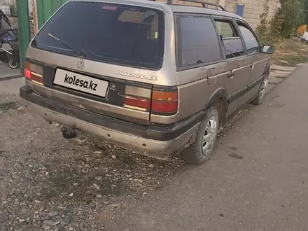 Volkswagen Passat 1990 года за 600 000 тг. в Талдыкорган – фото 3
