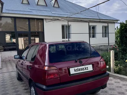 Volkswagen Golf 1993 года за 2 000 000 тг. в Тараз – фото 5