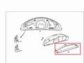 Рамка (накладка) щиток панель Комбинация приборов w220 Mercedes за 3 000 тг. в Актау – фото 3