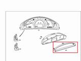 Рамка (накладка) щиток панель Комбинация приборов w220 Mercedesүшін3 000 тг. в Актау – фото 3