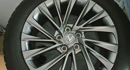 Диски Lexus R18 с шинами YKOHAMA 235/55. Пробег 4 мес. за 415 000 тг. в Отеген-Батыр – фото 3