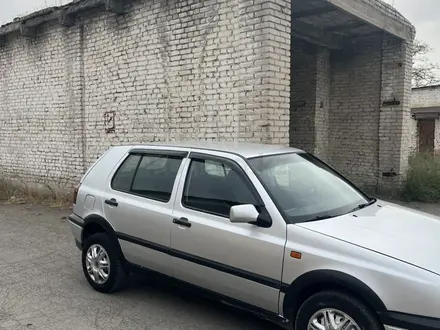 Volkswagen Golf 1992 года за 1 350 000 тг. в Тараз – фото 5