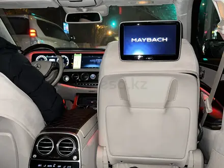 Mercedes-Maybach S 500 2015 года за 36 000 000 тг. в Алматы – фото 12