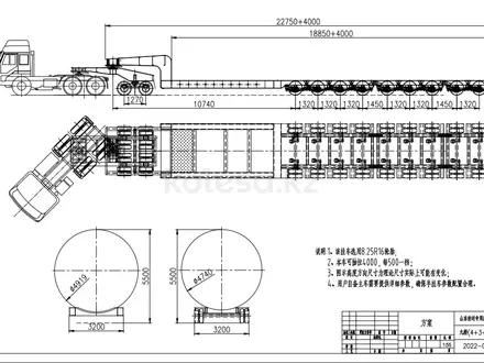 Shengrun  Модульный трал 9 оси 2024 года за 31 000 000 тг. в Алматы – фото 2