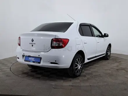Renault Logan 2021 года за 4 460 000 тг. в Астана – фото 5