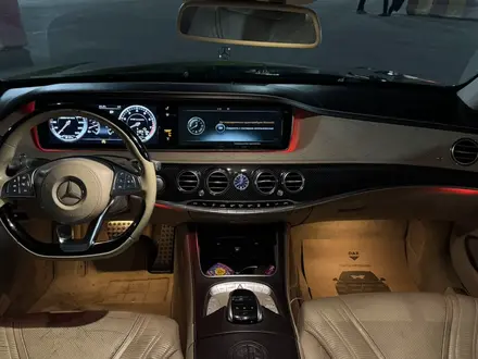 Mercedes-Benz S 63 AMG 2016 года за 26 000 000 тг. в Алматы – фото 11