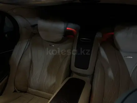 Mercedes-Benz S 63 AMG 2016 года за 26 000 000 тг. в Алматы – фото 15