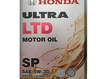 Моторное масло Honda Synt Ultra LTD 5w30 SP 4L за 22 000 тг. в Алматы