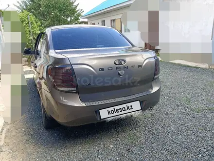 ВАЗ (Lada) Granta 2190 2013 года за 2 500 000 тг. в Актобе – фото 4