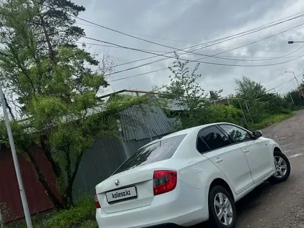 Skoda Rapid 2013 года за 3 300 000 тг. в Алматы – фото 2