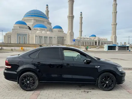 Volkswagen Polo 2019 года за 6 500 000 тг. в Астана – фото 3