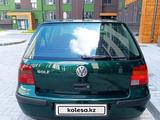 Volkswagen Golf 2001 года за 1 100 000 тг. в Тараз – фото 2