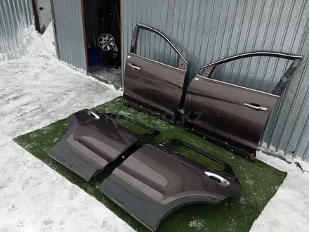 AUTO KRAFT Двери в Сборе ХЕНДАЙ САНТА-ФЕ 2012 Передние и Задние за 120 000 тг. в Астана – фото 2
