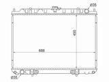 Радиатор двигателя за 22 550 тг. в Шымкент