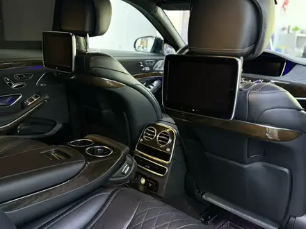 Mercedes-Benz S 500 2015 года за 31 000 000 тг. в Тараз – фото 20