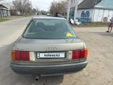 Audi 80 1990 года за 1 400 000 тг. в Костанай – фото 2