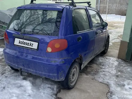 Daewoo Matiz 2007 года за 600 000 тг. в Шымкент – фото 3