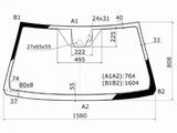 Стекло лобовое + датчик дождя + камера ГАРАНТИЯ на установку 5 лет за 22 100 тг. в Астана