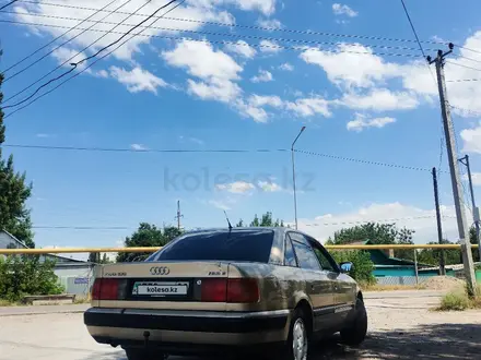 Audi 100 1991 года за 1 500 000 тг. в Шу – фото 4