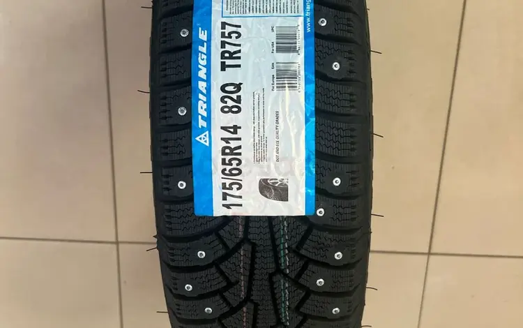 175/65 R14 TRIANGLE (триангл) шипованные за 24 000 тг. в Астана