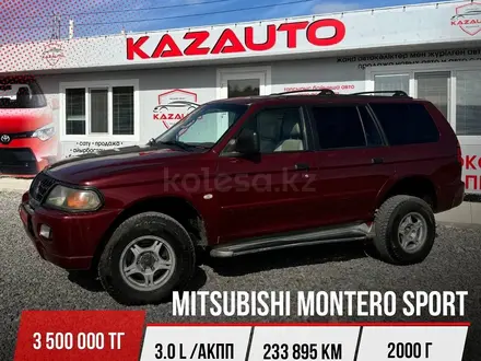 Mitsubishi Montero Sport 2000 года за 3 000 000 тг. в Кокшетау