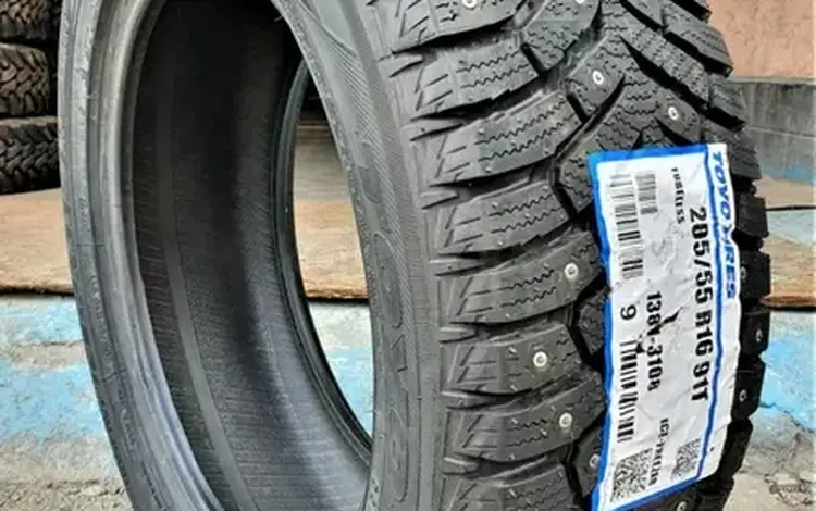 205/55 R16 TOYO OBSERVE ICE-FREEZER шипованные за 37 000 тг. в Алматы