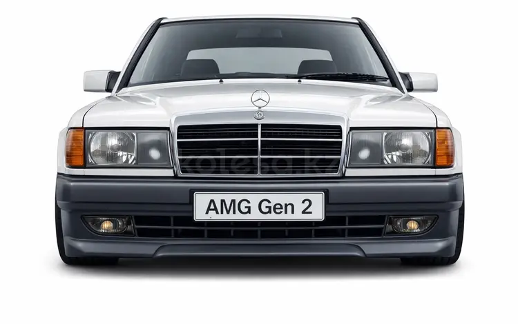Передний бампер AMG Gen 2 для Mercedes-Benz 190E (W201) за 85 000 тг. в Алматы