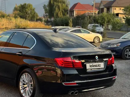 BMW 528 2014 года за 11 500 000 тг. в Алматы – фото 12