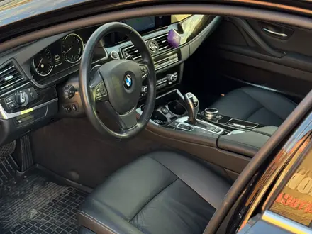 BMW 528 2014 года за 11 500 000 тг. в Алматы – фото 17