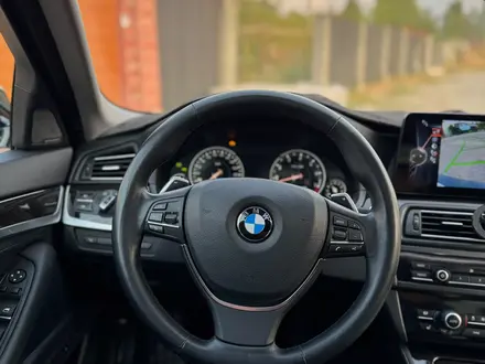 BMW 528 2014 года за 11 500 000 тг. в Алматы – фото 31