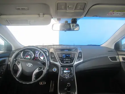 Hyundai Elantra 2014 года за 4 962 750 тг. в Шымкент – фото 9