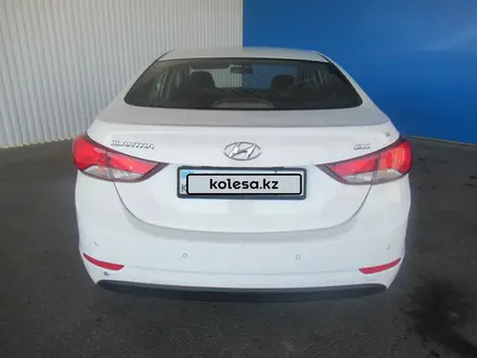 Hyundai Elantra 2014 года за 4 962 750 тг. в Шымкент – фото 2