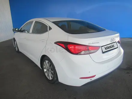 Hyundai Elantra 2014 года за 4 962 750 тг. в Шымкент – фото 6
