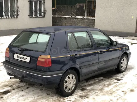 Volkswagen Golf 1992 года за 1 550 000 тг. в Алматы – фото 4