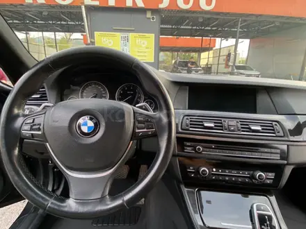 BMW 535 2011 года за 9 900 000 тг. в Алматы – фото 7