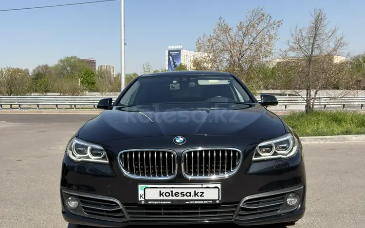 BMW 528 2014 года за 11 500 000 тг. в Алматы