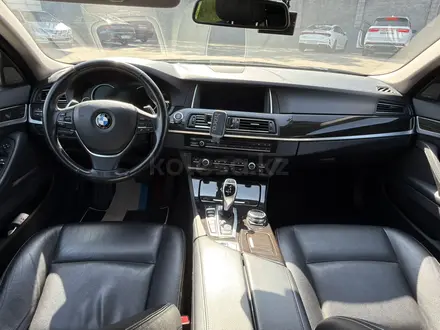 BMW 528 2014 года за 11 500 000 тг. в Алматы – фото 14