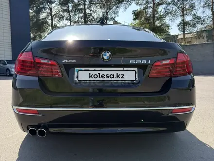 BMW 528 2014 года за 11 500 000 тг. в Алматы – фото 7