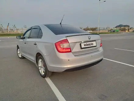 Skoda Rapid 2014 года за 3 700 000 тг. в Тараз – фото 5