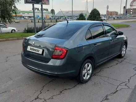 Skoda Rapid 2014 года за 3 600 000 тг. в Алматы – фото 5