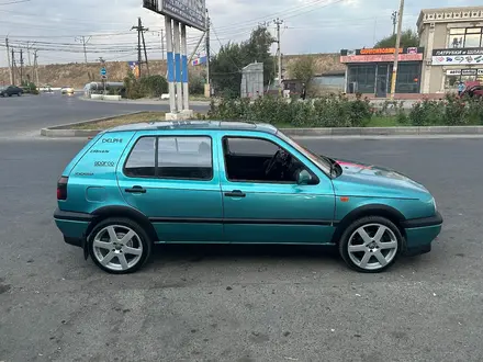 Volkswagen Golf 1993 года за 1 470 000 тг. в Тараз – фото 9