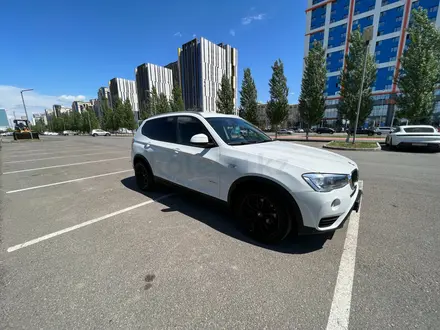 BMW X3 2016 года за 12 500 000 тг. в Астана