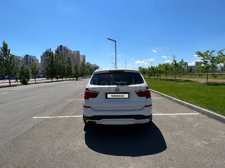 BMW X3 2016 года за 12 500 000 тг. в Астана – фото 7