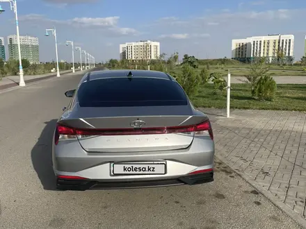 Hyundai Elantra 2021 года за 10 400 000 тг. в Шымкент – фото 6