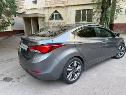 Hyundai Elantra 2015 года за 6 900 000 тг. в Алматы – фото 4