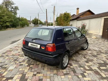 Volkswagen Golf 1994 года за 1 900 000 тг. в Тараз – фото 4